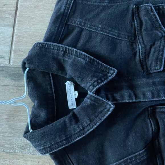 Good American Fit for Success Jumpsuit black denim size 2 - Picture 6 of 16